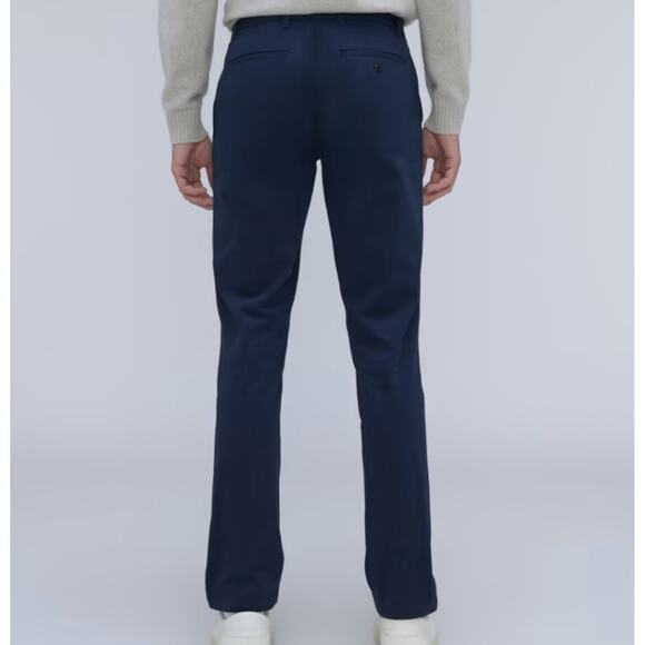 Everlane Uniform Mens Straight Leg Chino Pant 35 x 28 Navy Blue - Picture 7 of 14